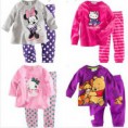 100% bavlna Hello Kitty,atd... dětská pyžama 